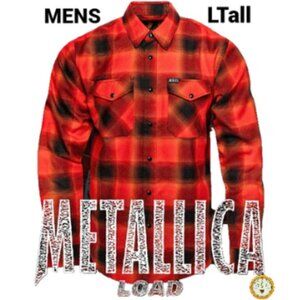 DIXXON Flannel x METALLICA -LOAD- Collab Limited Edition Flannel - Men's L Tall